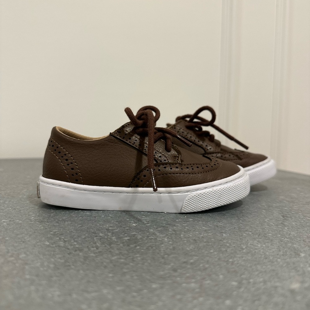 Janie and Jack Brown Dress Shoes for Kids